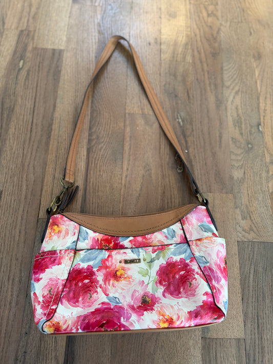 Rosetti Bianca Coho Shoulder Handbag With Floral Print