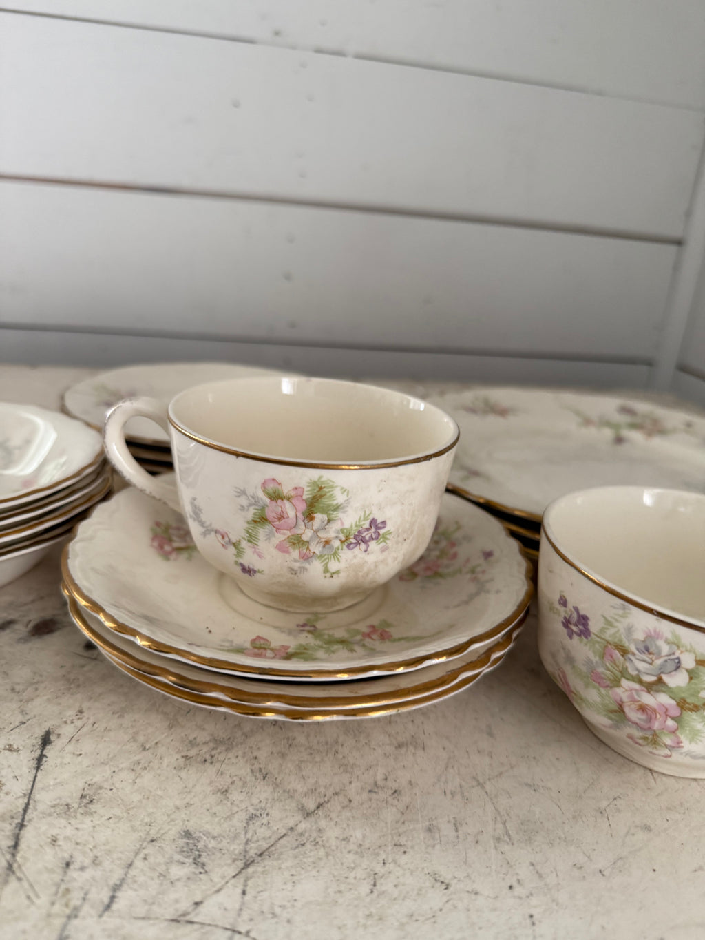 Homer Laughlin Floral China  - sold individually
