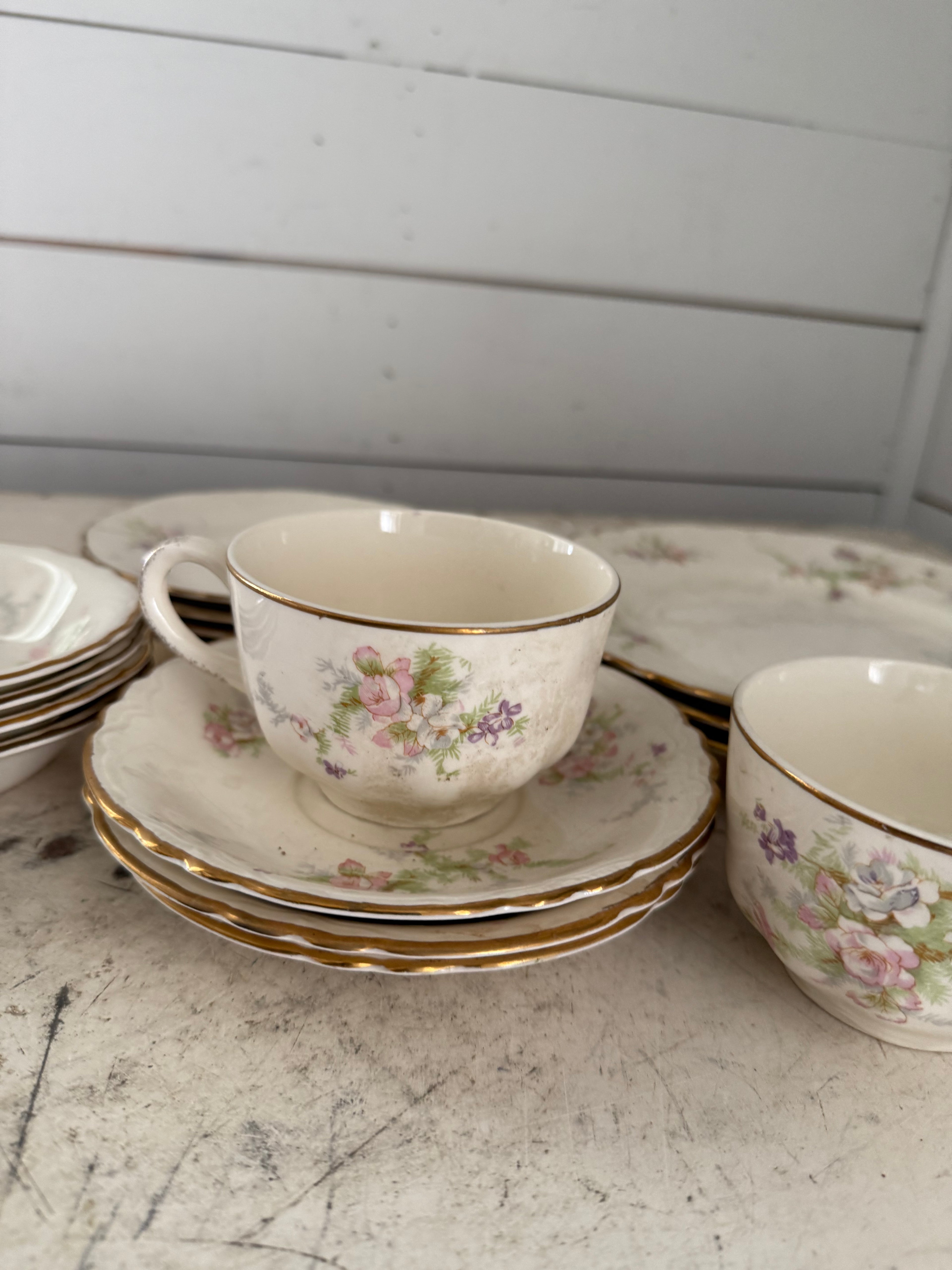 Homer Laughlin Floral China  - sold individually