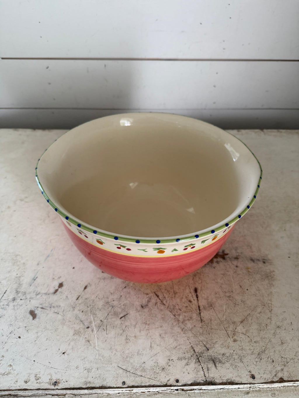 Pfaltzgraff "Secrets of Pistoulet" Large Serving or mixing bowl