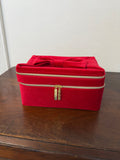 Estee Lauder Red Velvet Train Case