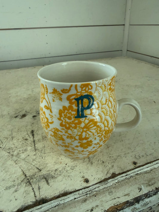 Anthropologie P Mug