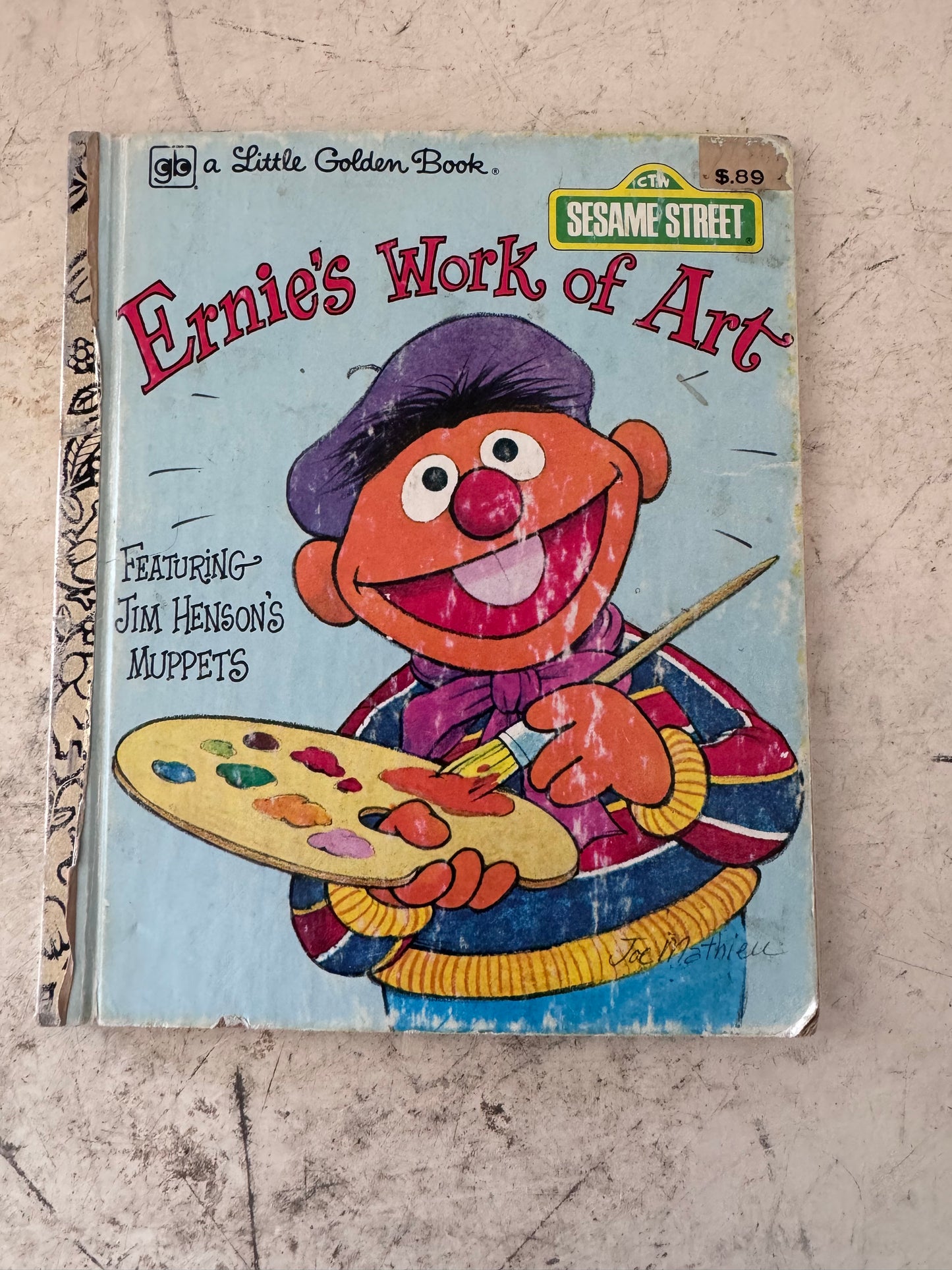 Ernie’s work of art - little golden book