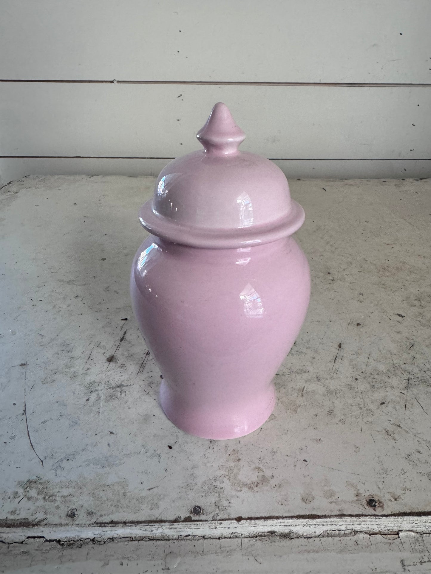 Sadler of England Blush Pink Ginger Jar