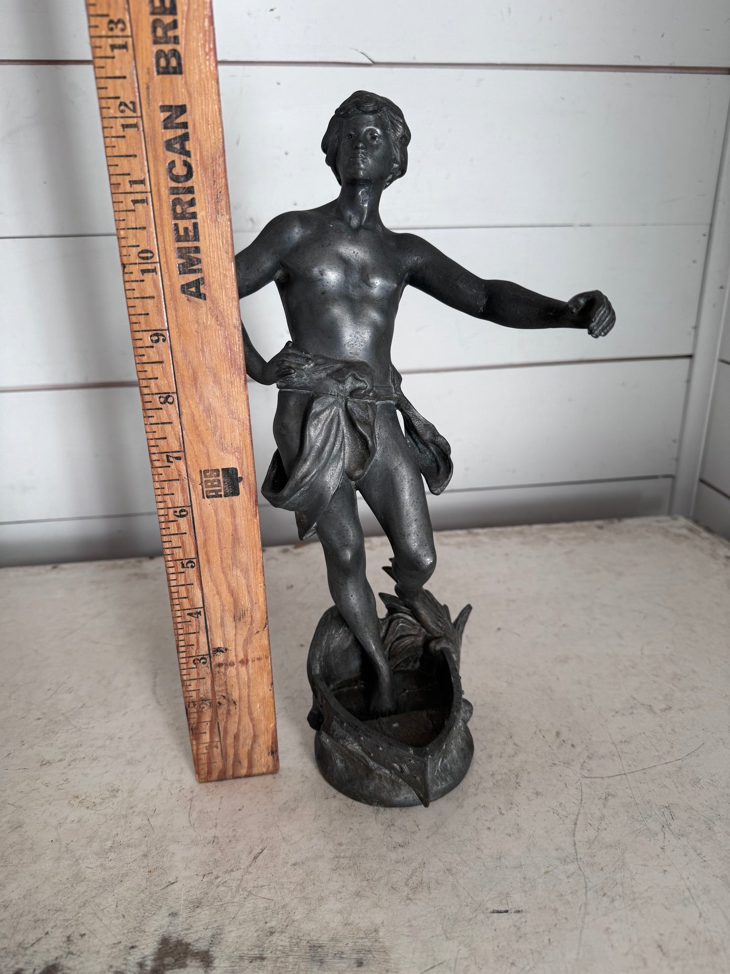 Antique Bronze Statue - Maker Unknown