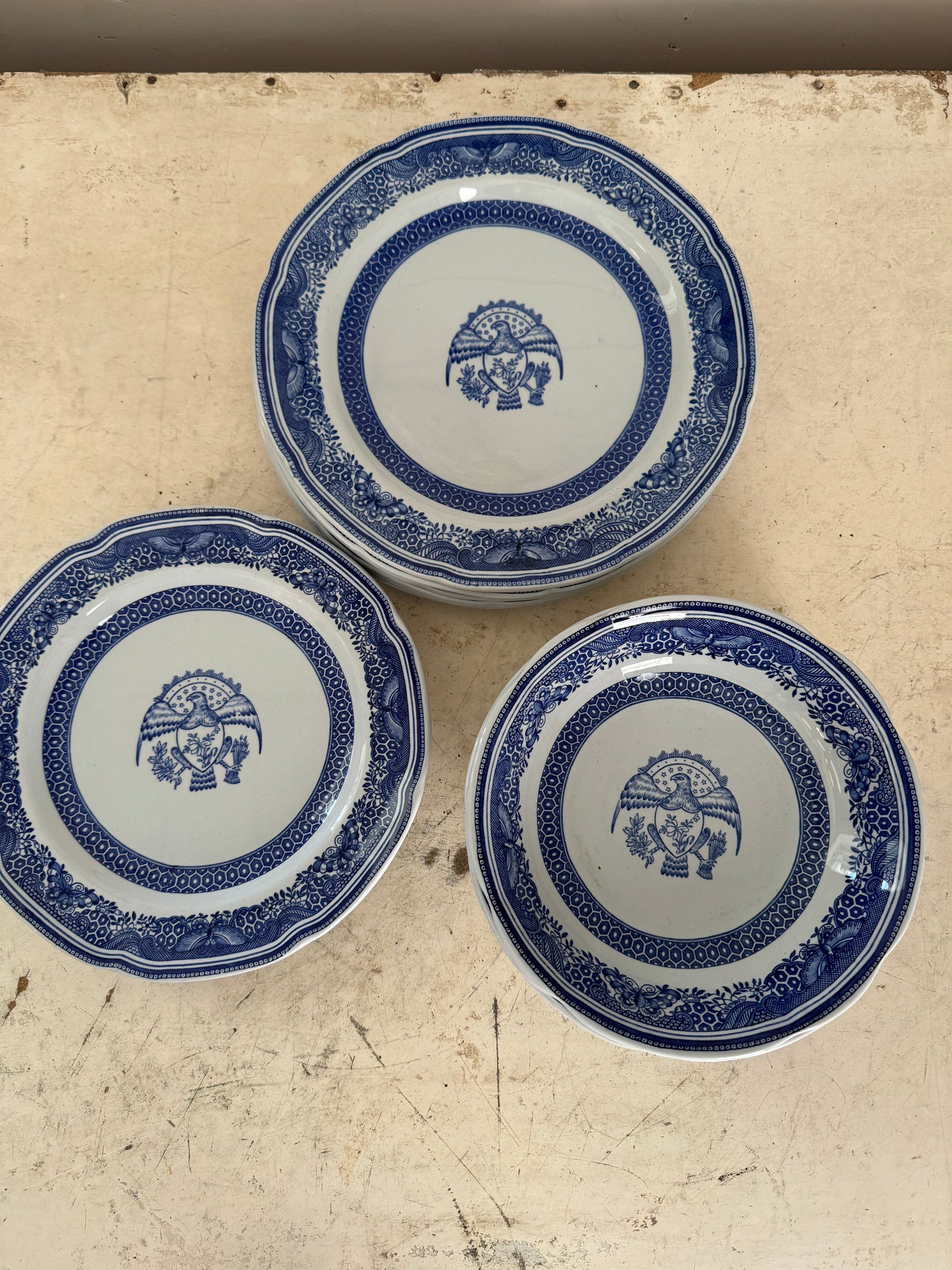 Spode Blue Heritage plates & bowls sold individually