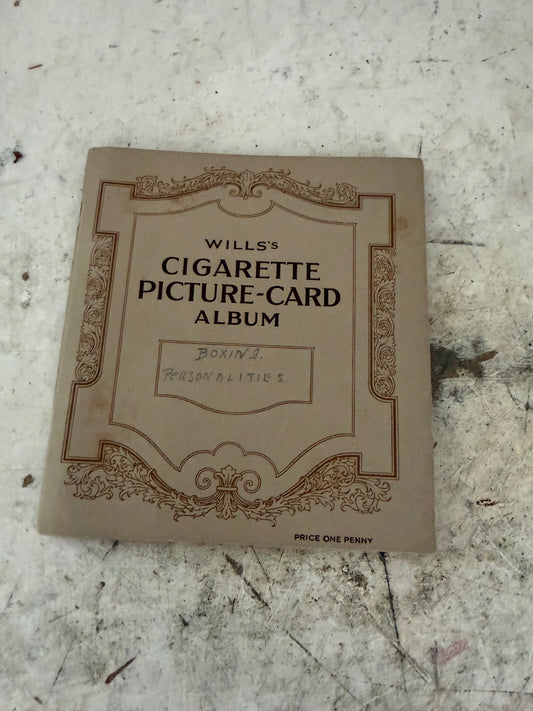 CHURCHMAN CIGARETTE PICTURE CARD ALBUM - BOXING PERSONALITIES - FULL SET 50 RARE