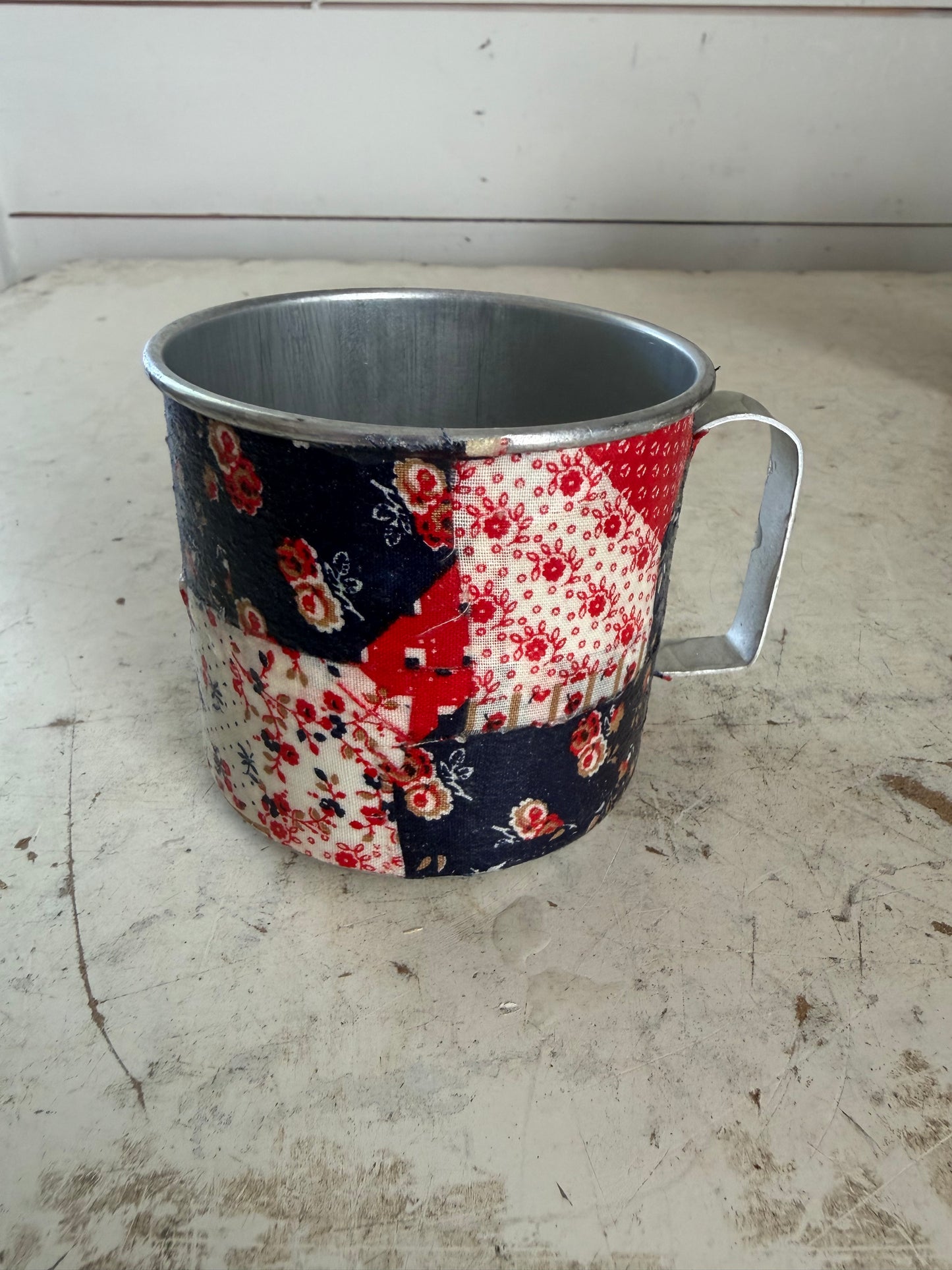 Mirro Mugs Decoupaged - Sold Individually