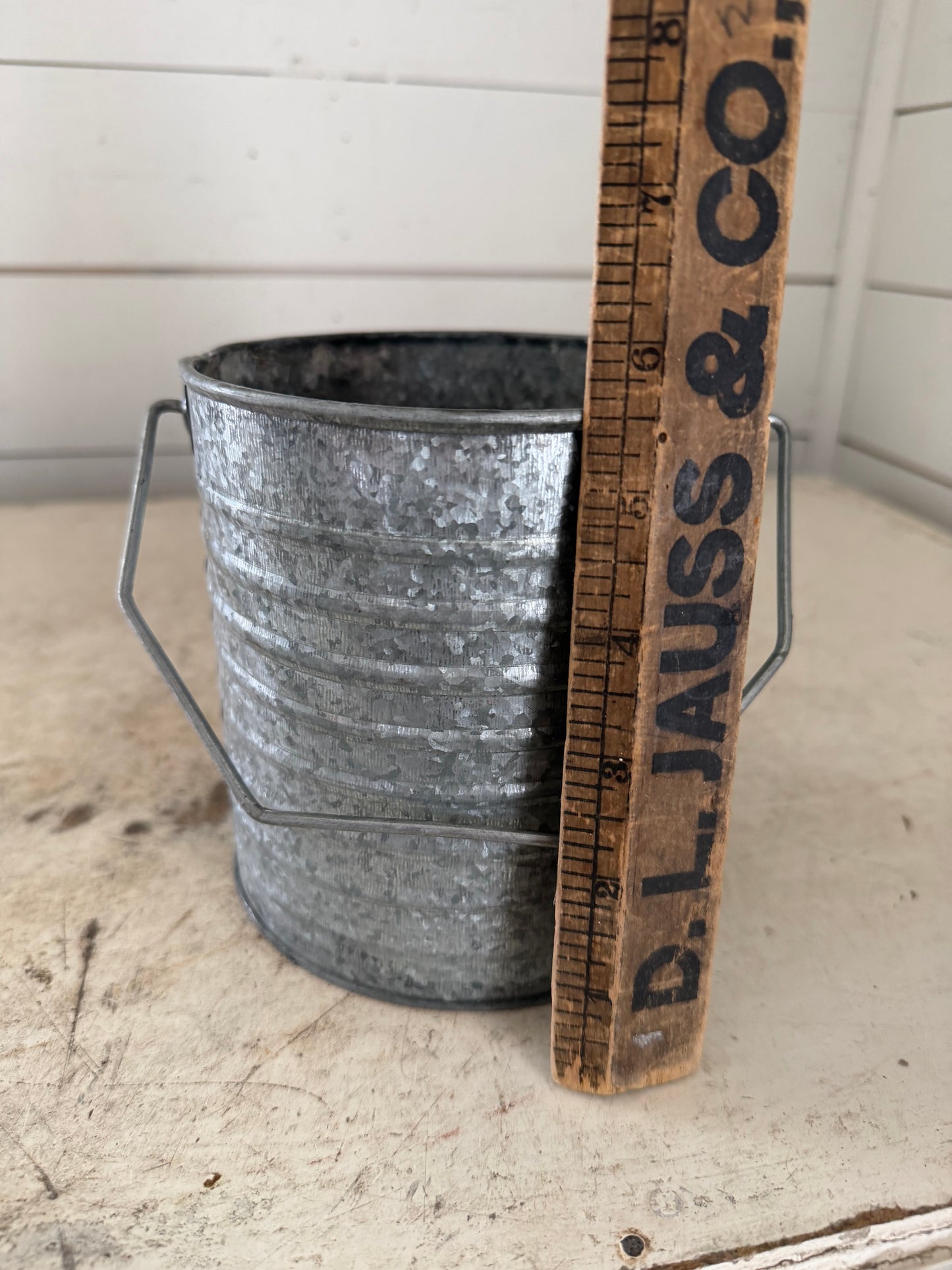 Galvanized pail will get makeover