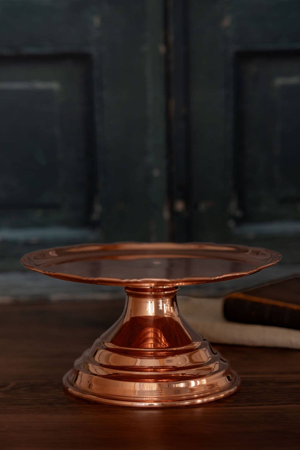 Coppermill Kitchen Vintage Inspired Cake Stand - copper