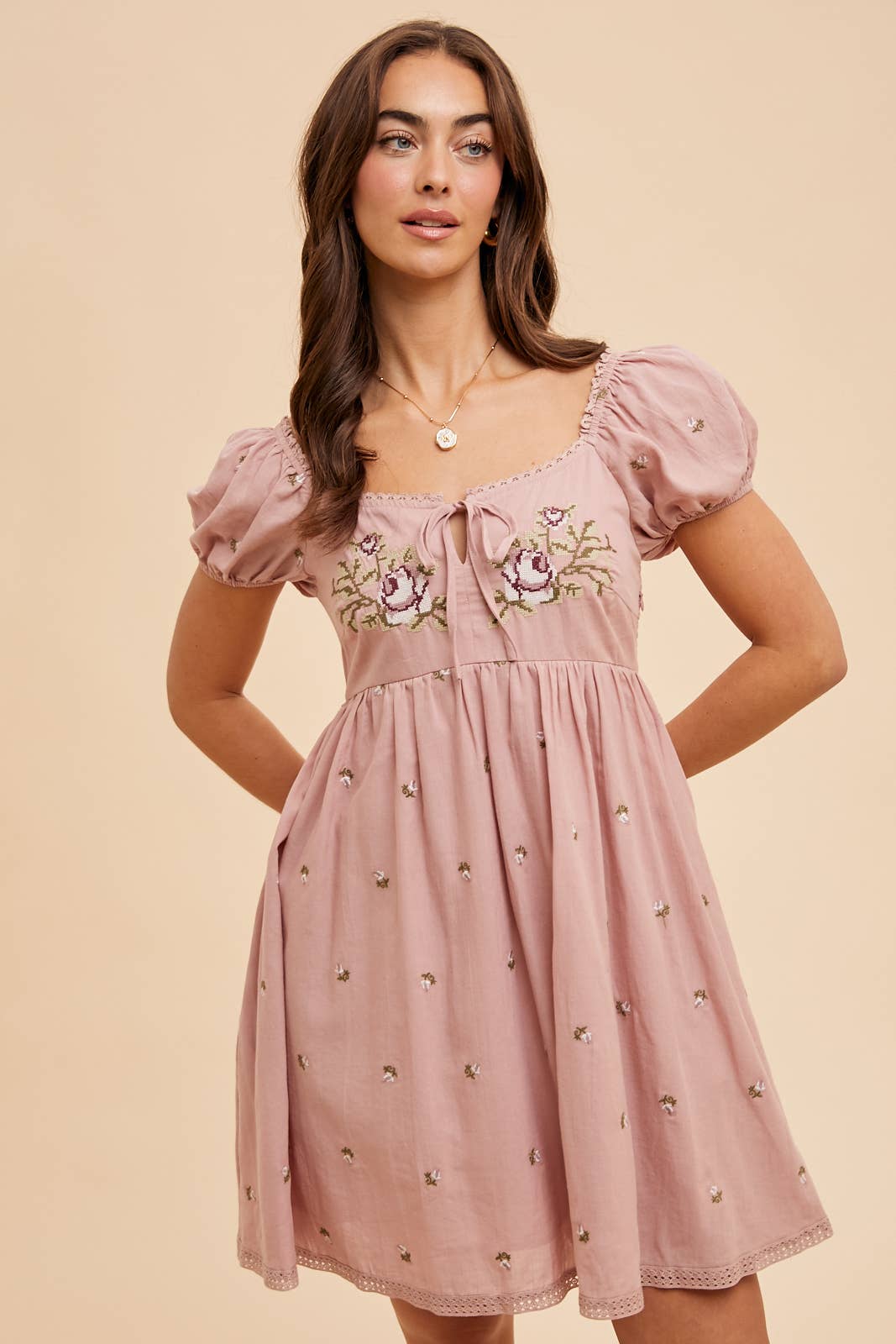 Embroidered Dress