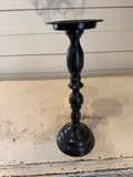 Metal candlestick Black 13.25”