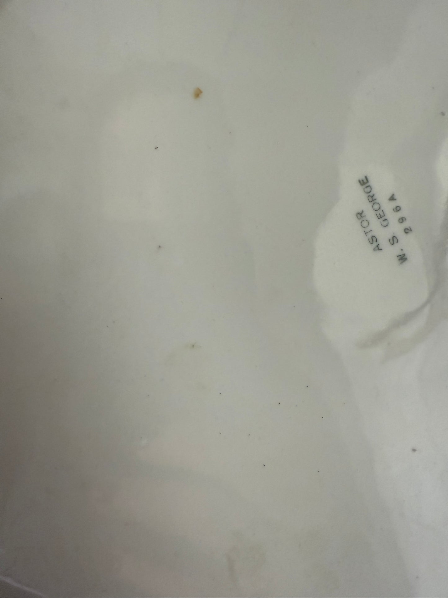 W.S. George Pottery Astor Platter