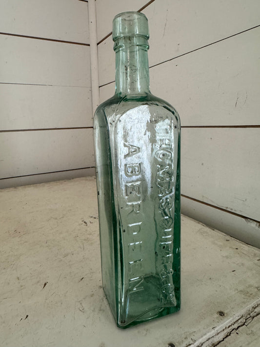 Antique Aberdeen Bottle with Horse