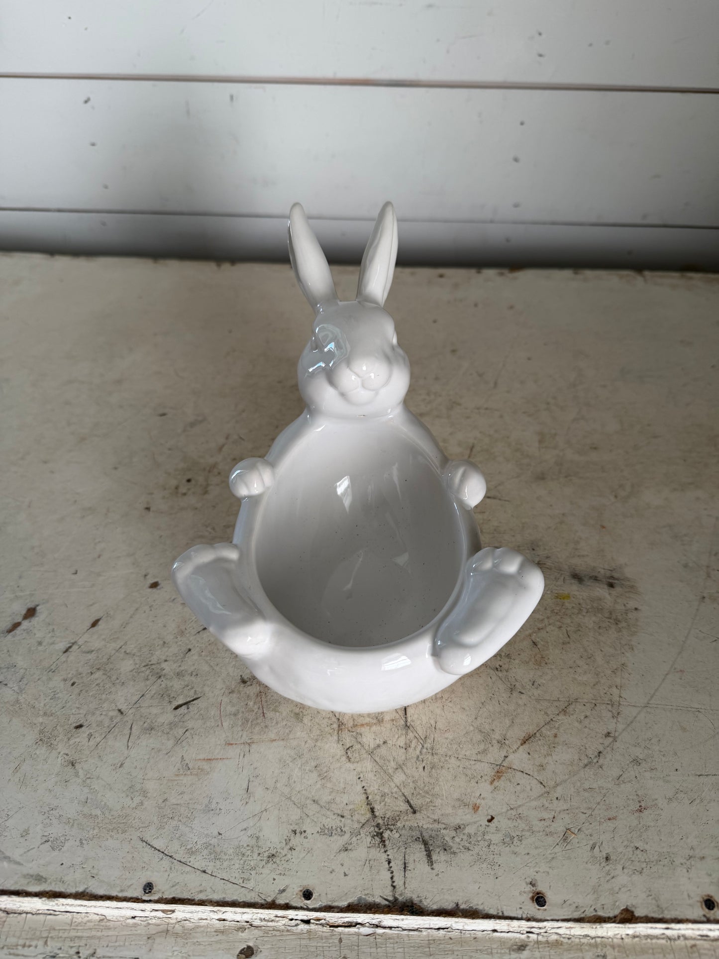 Pottery Barn Bunny Belly Bowl Candy Dish