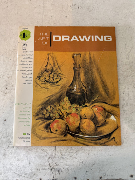 The Art of Drawing Grumbacher Library Book Vintage 1965