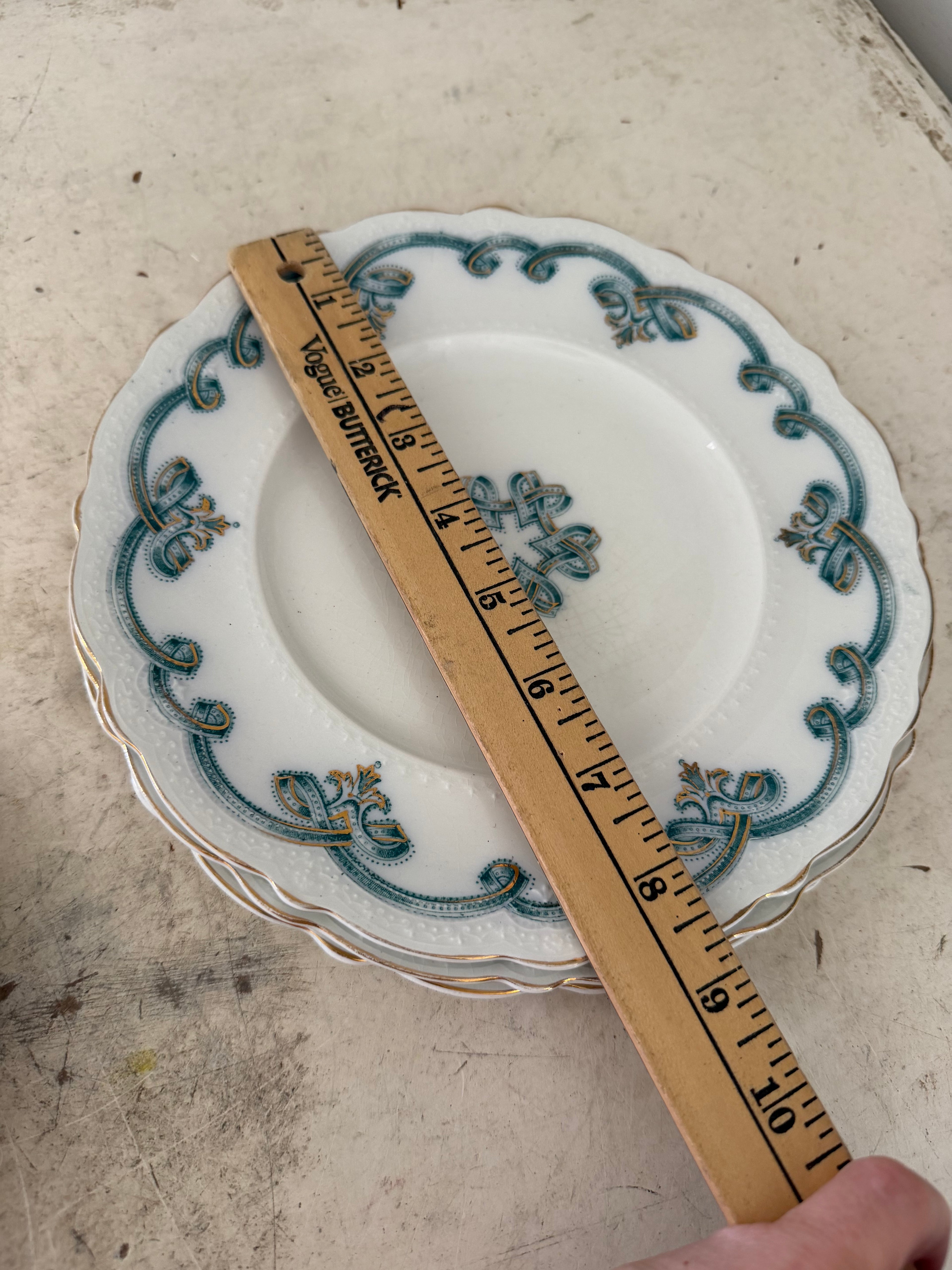Rolland Blue Green by Johnson Brothers England, dishes sold individually