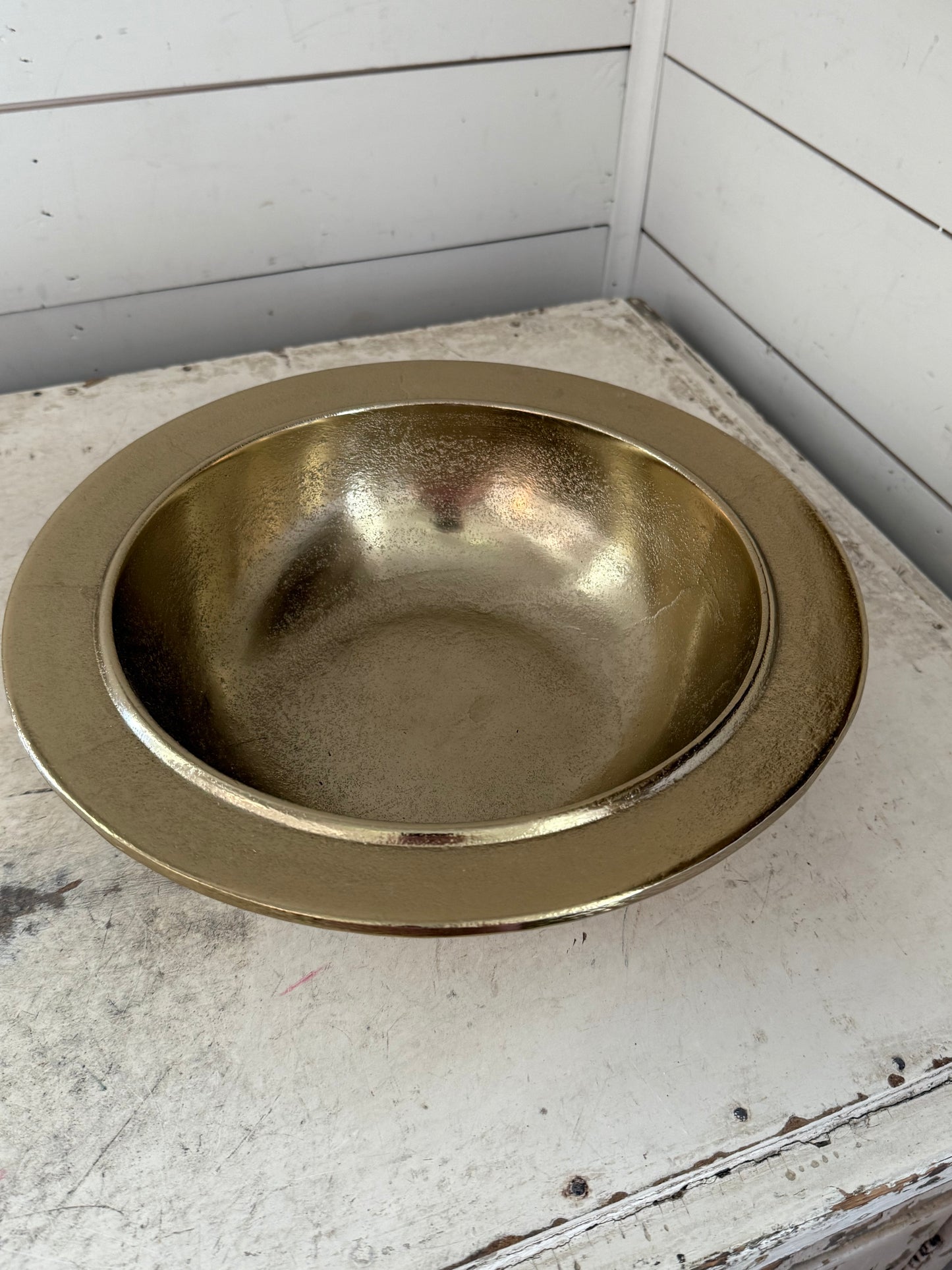 Gold Metal Bowl