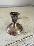 Silver plate candlestick