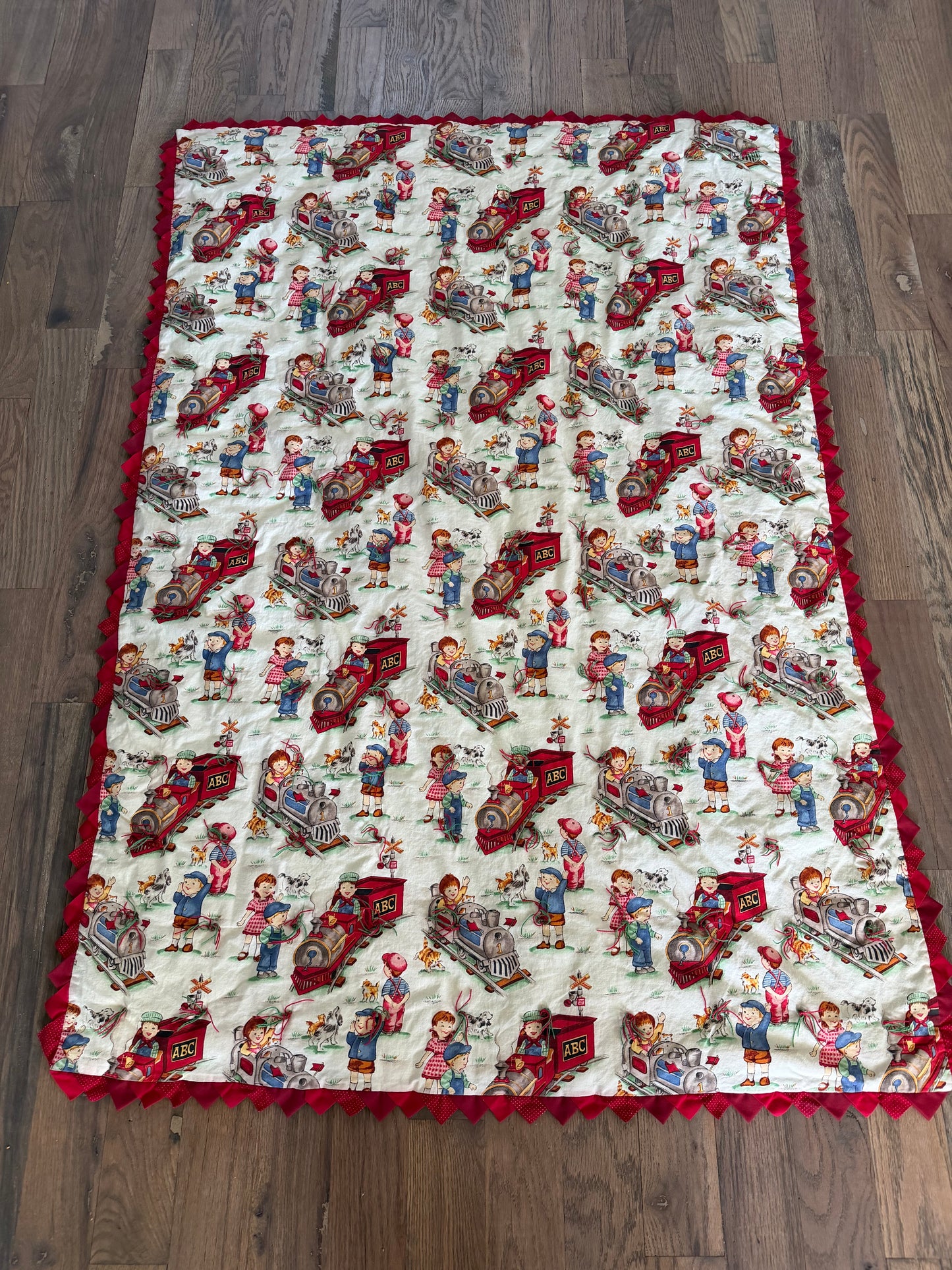 Handmade Cowboy Baby Blanket