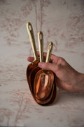 Copper Measuring Scoops cups