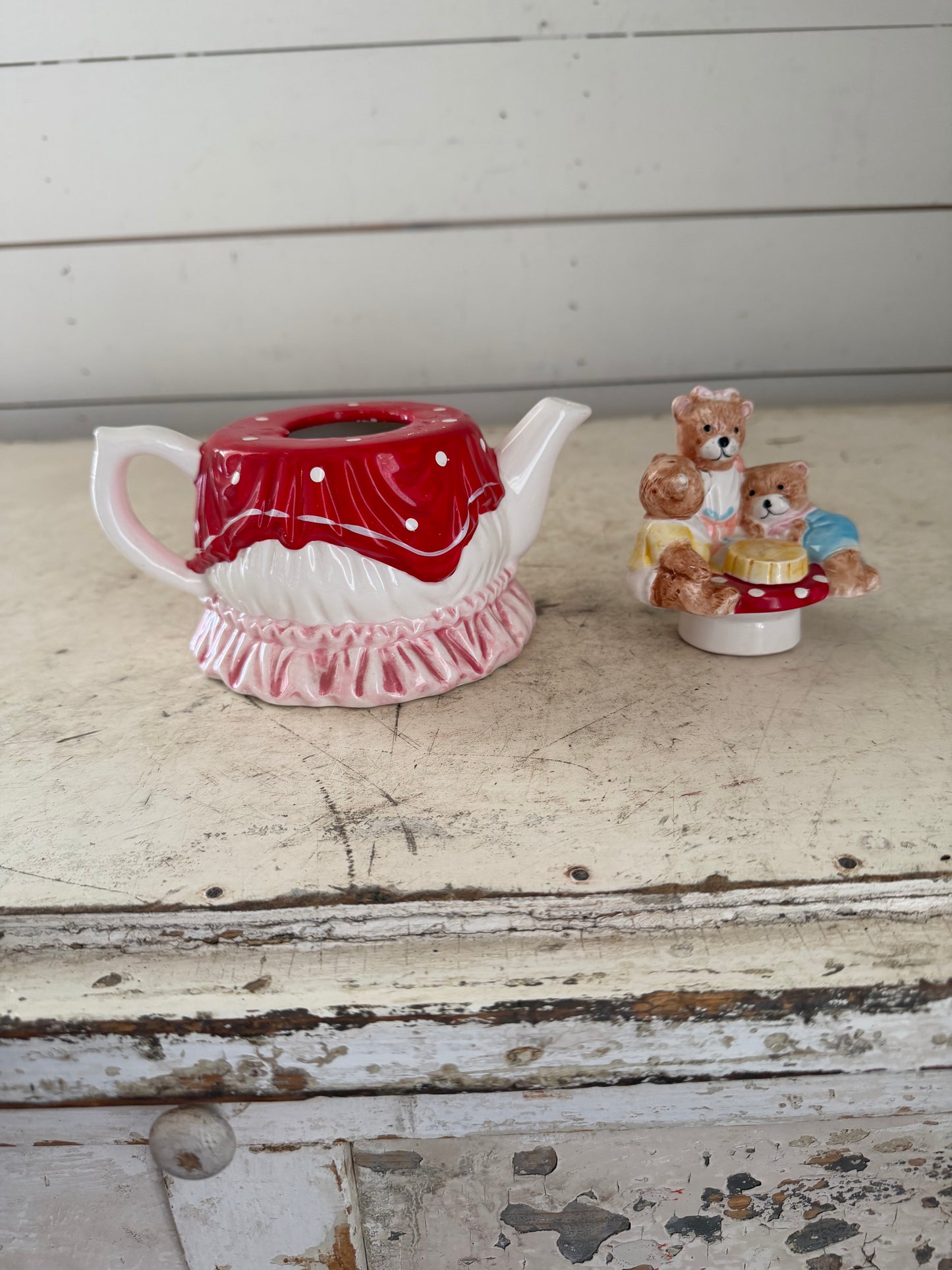 Teddy Bear Tea Party Tea Pot