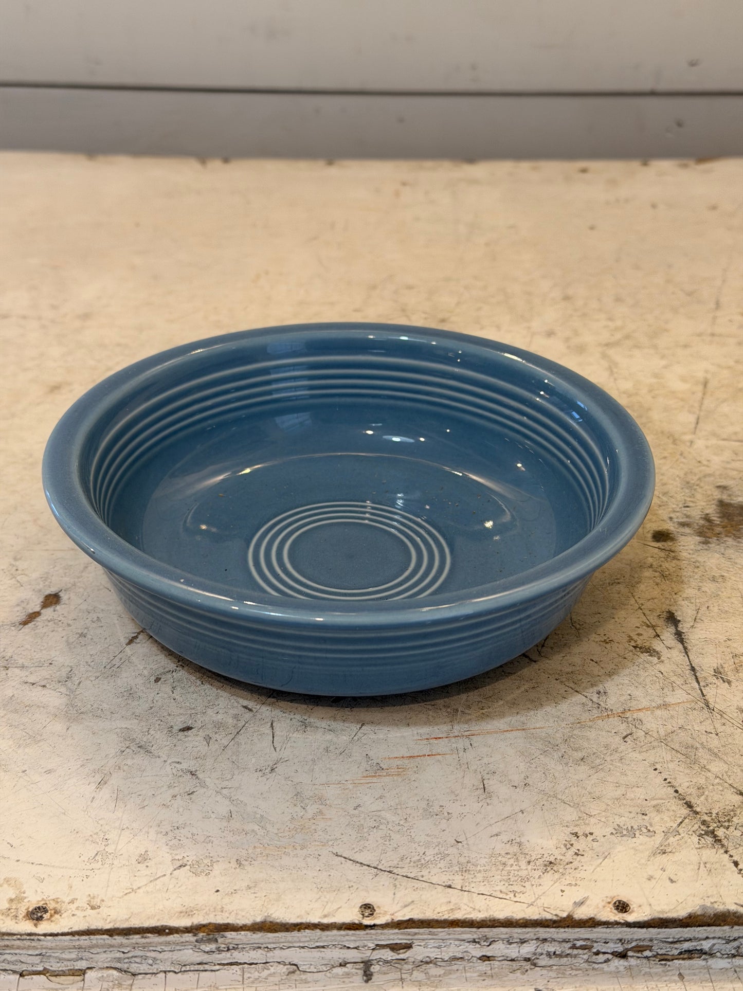 Fiestaware Dishes in Periwinkle Blue