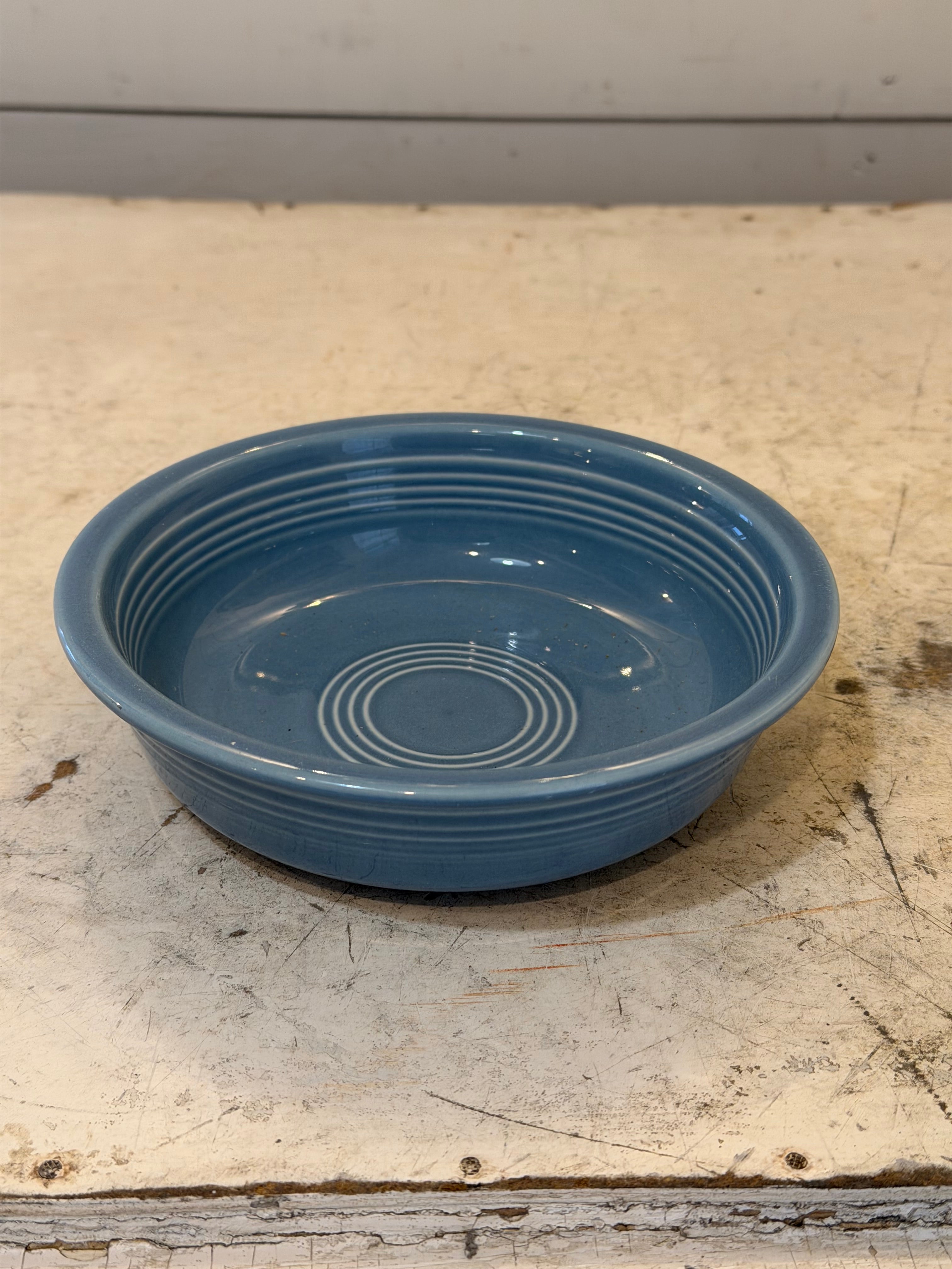 Fiestaware Dishes in Periwinkle Blue