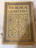 July 1925 issue of The Musical Quarterly published by G. Schirmer, Inc. in New York