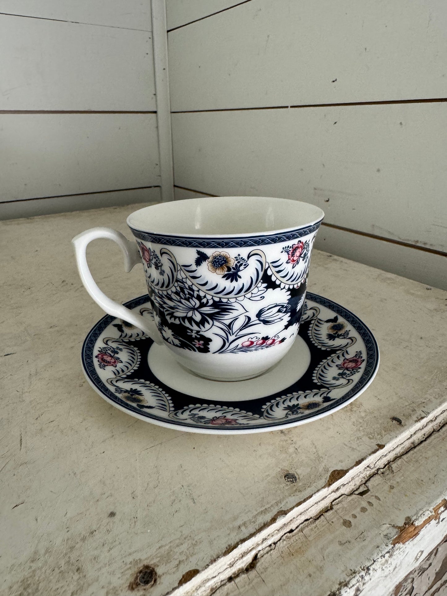 Fanquare Blue Vintage China - Sold Individually