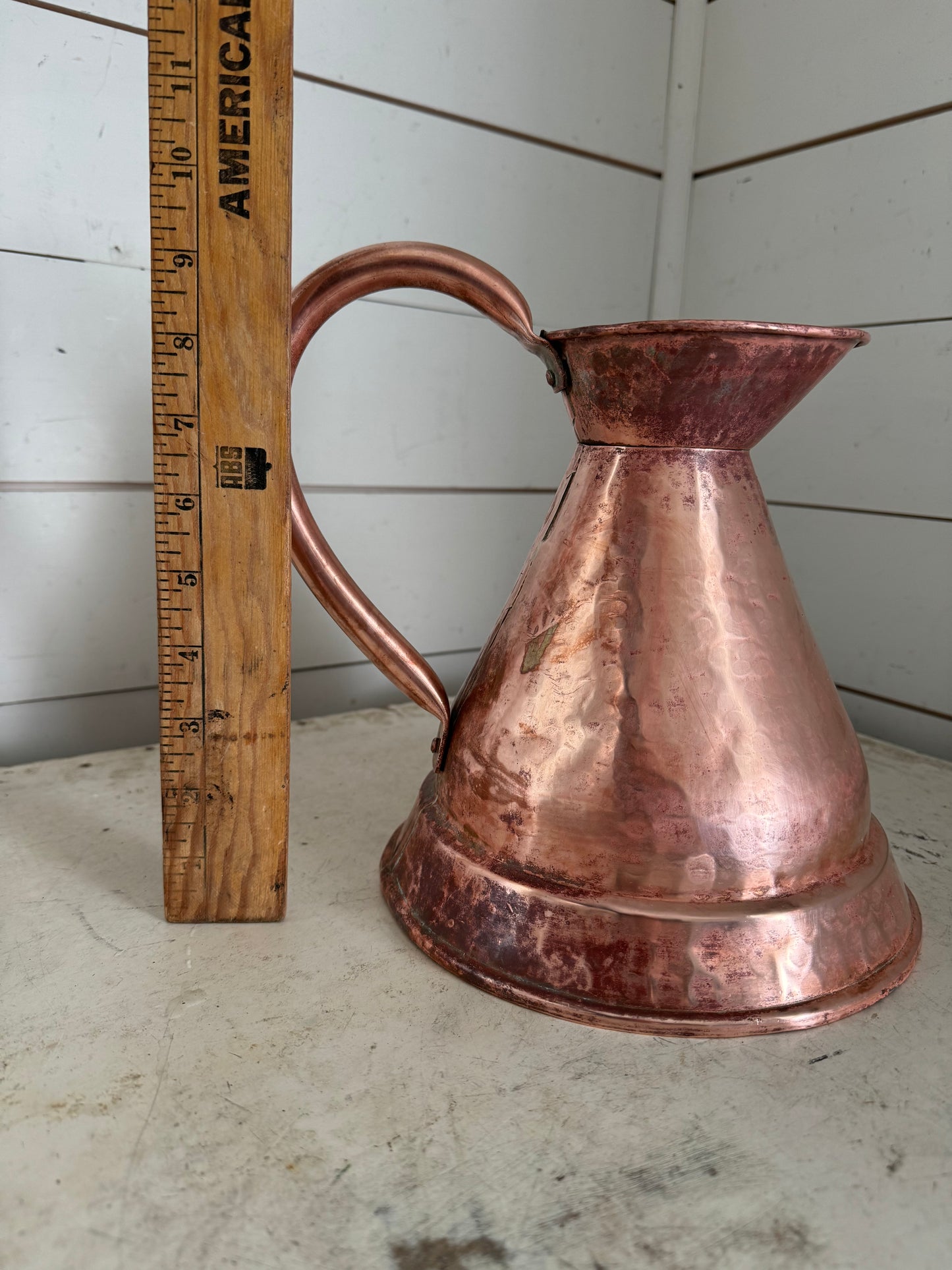 Georgian Antique English Copper Milk Jug