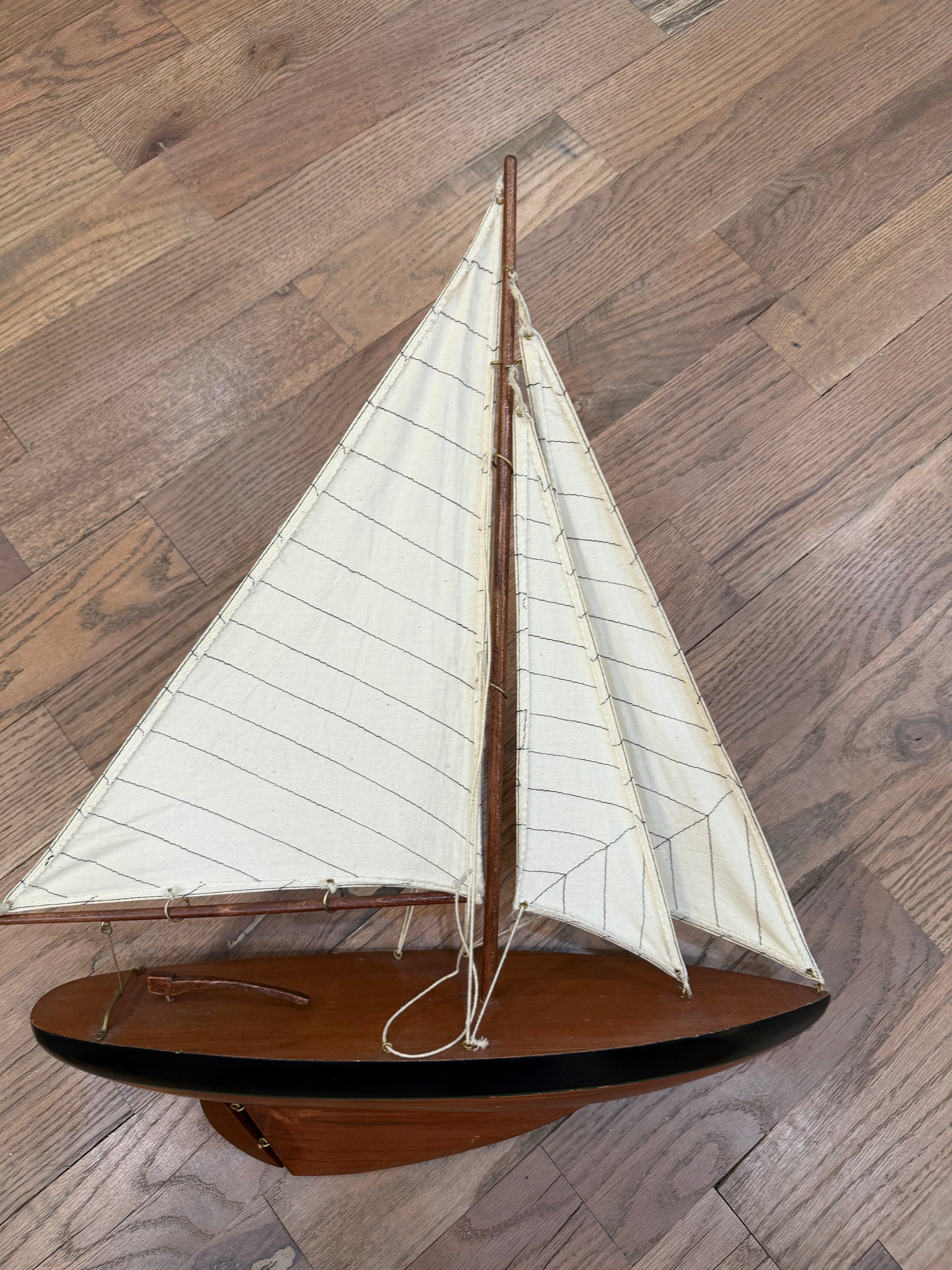 Handmade sailboat