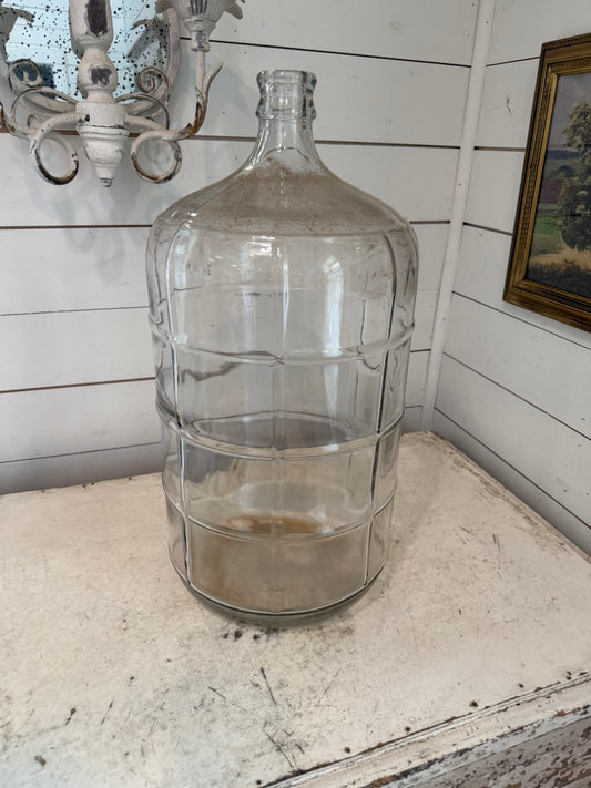 Retro 5 gallon glass water jug