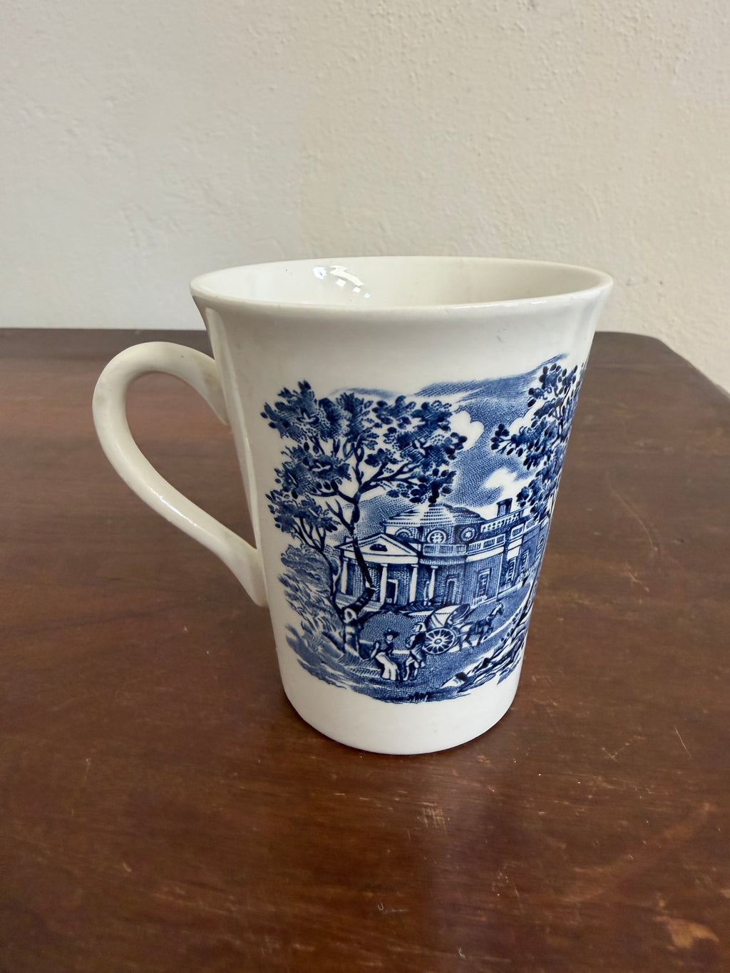 Staffordshire Liberty Blue Mug Made in England