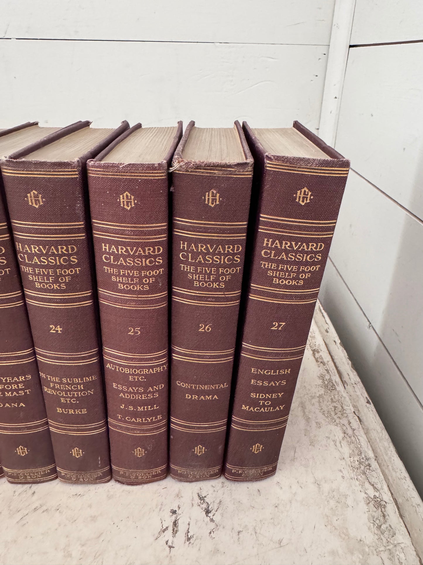 Harvard Classics Books 1909 - Sold Individually