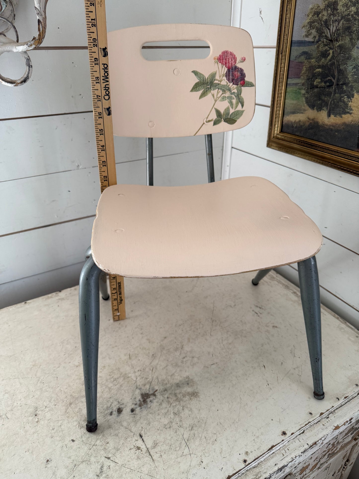 Hand Painted school chair - sold individually