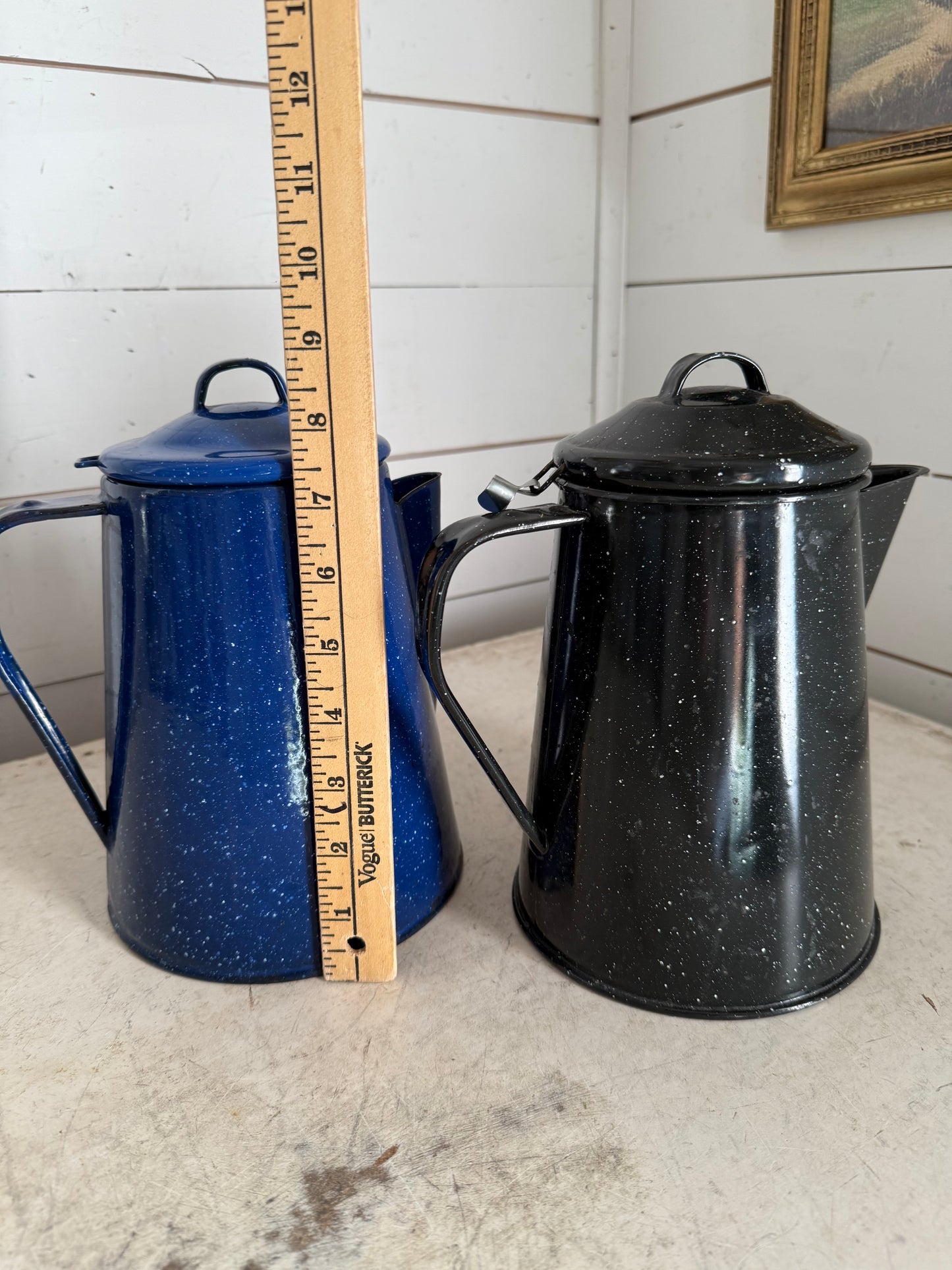 Speckled Enamel Kettle Sold individually