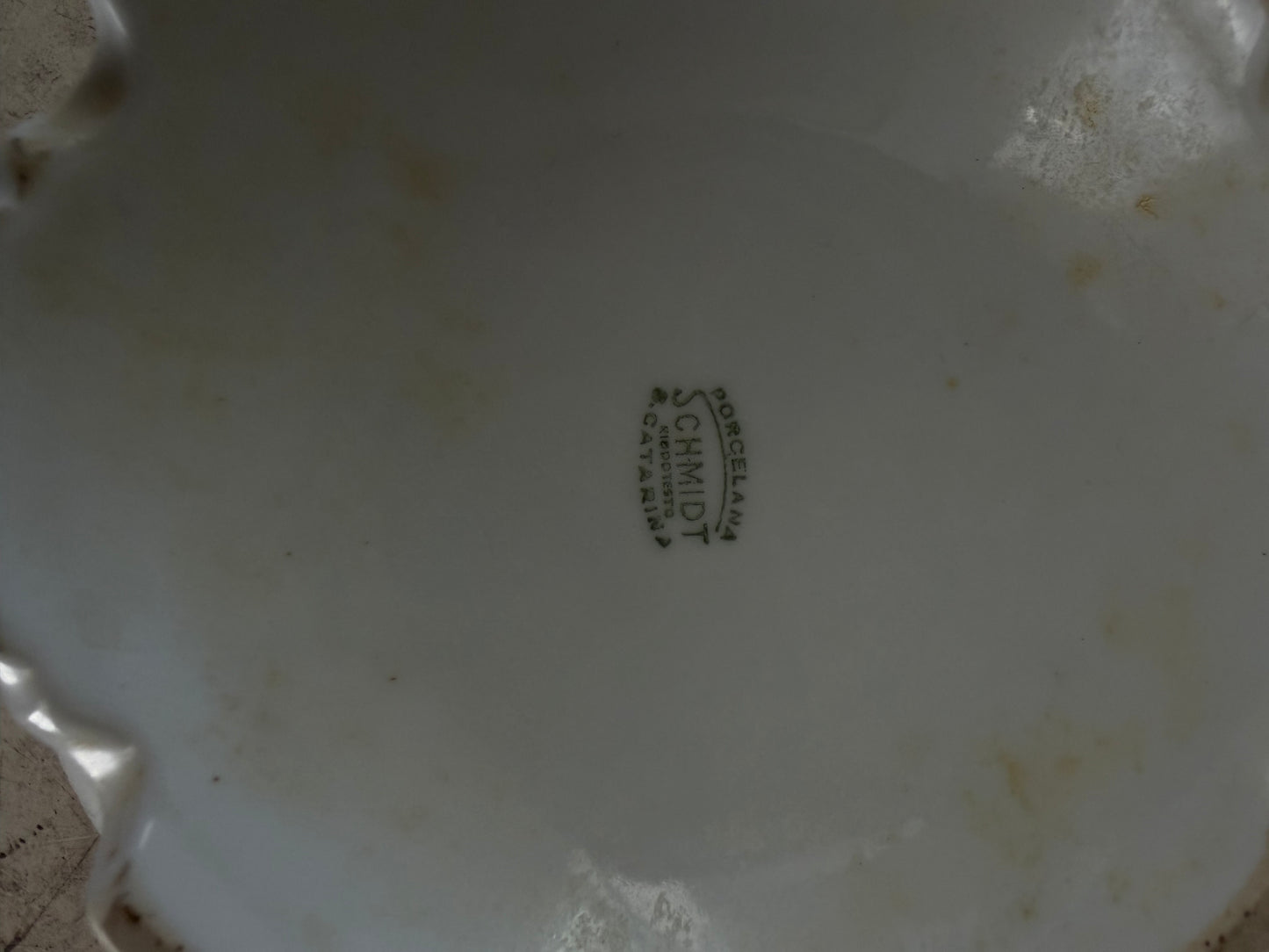 Vintage porcelain soup, tureen, no lid or ladle