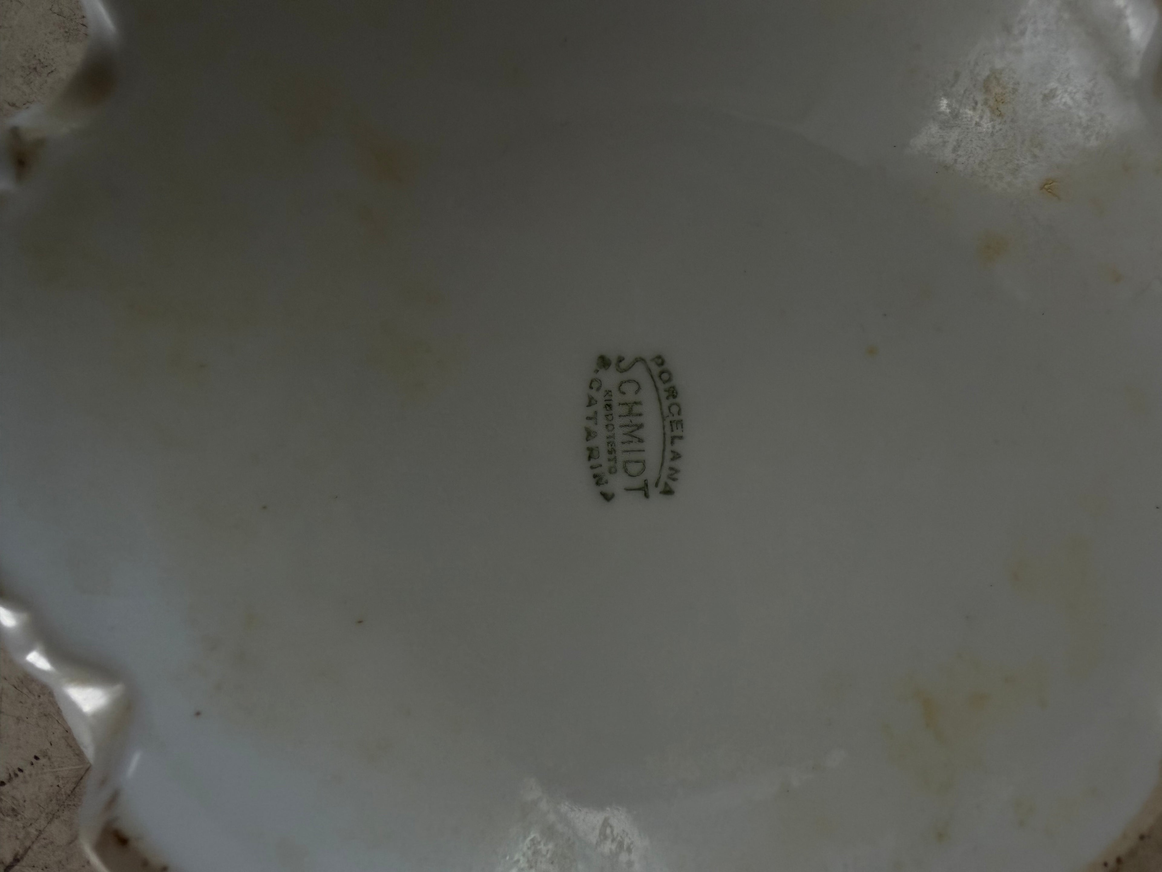 Vintage porcelain soup, tureen, no lid or ladle