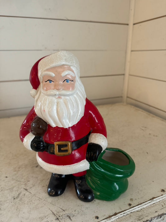 Vintage Santa Planter