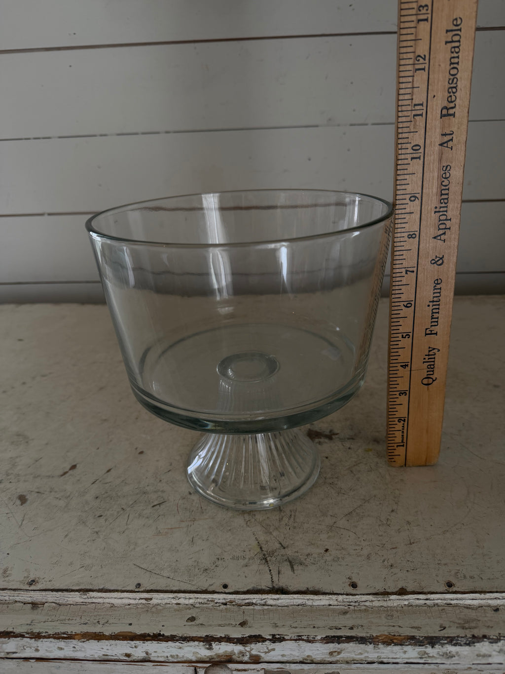 Anchor Hocking Glass Trifle Bowl