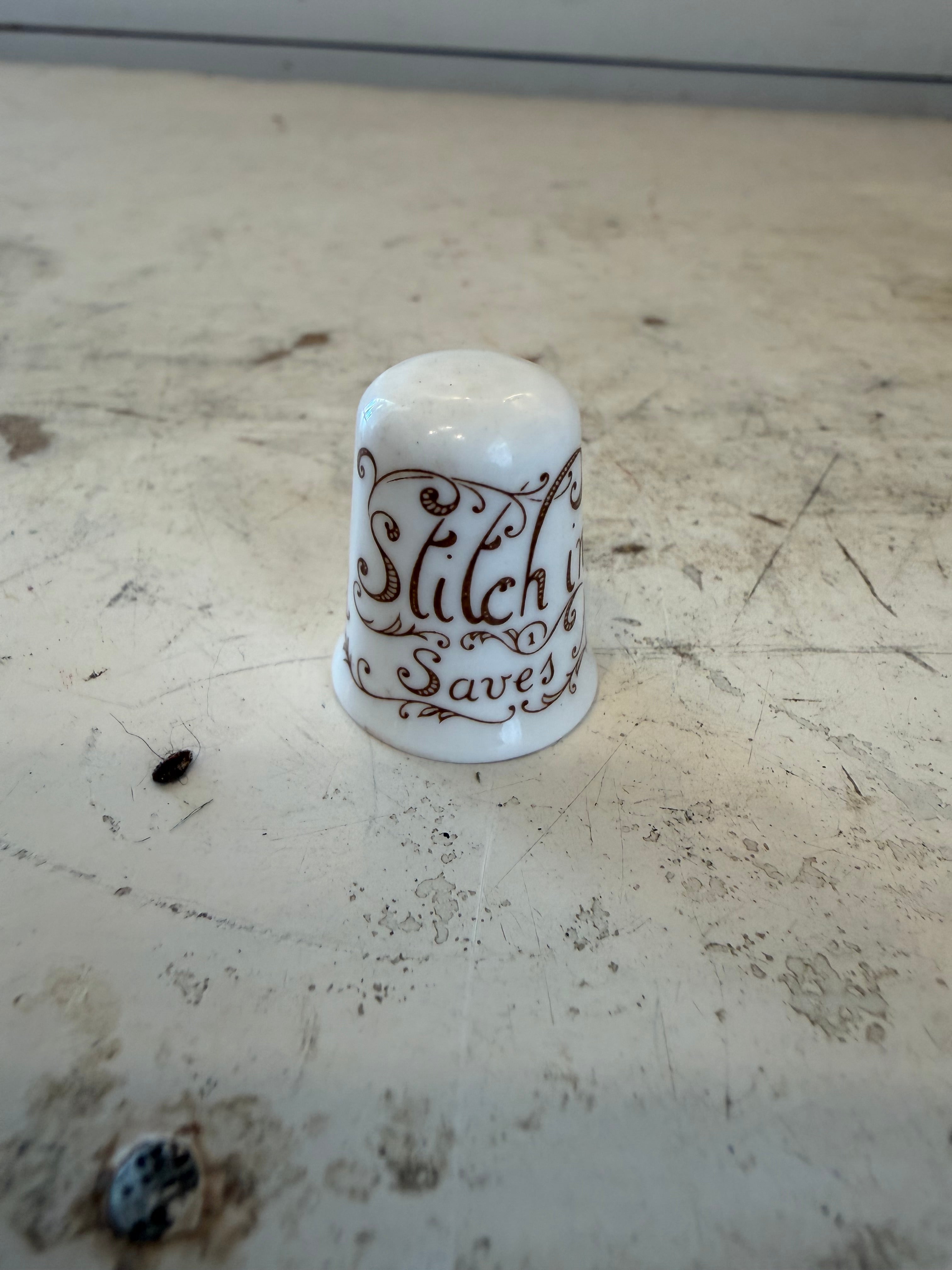 Assorted Ceramic thimbles sold individually