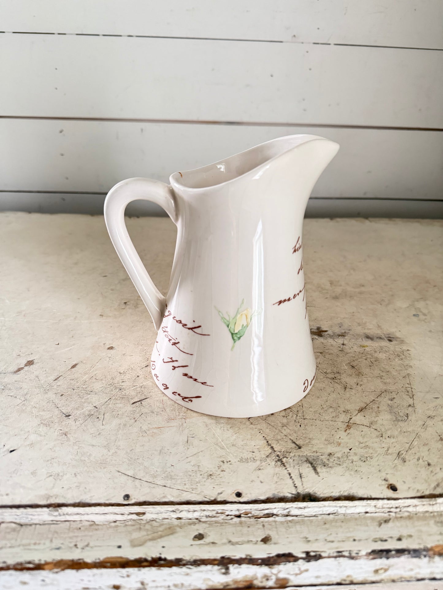 Ceramic Teleflora Pitcher