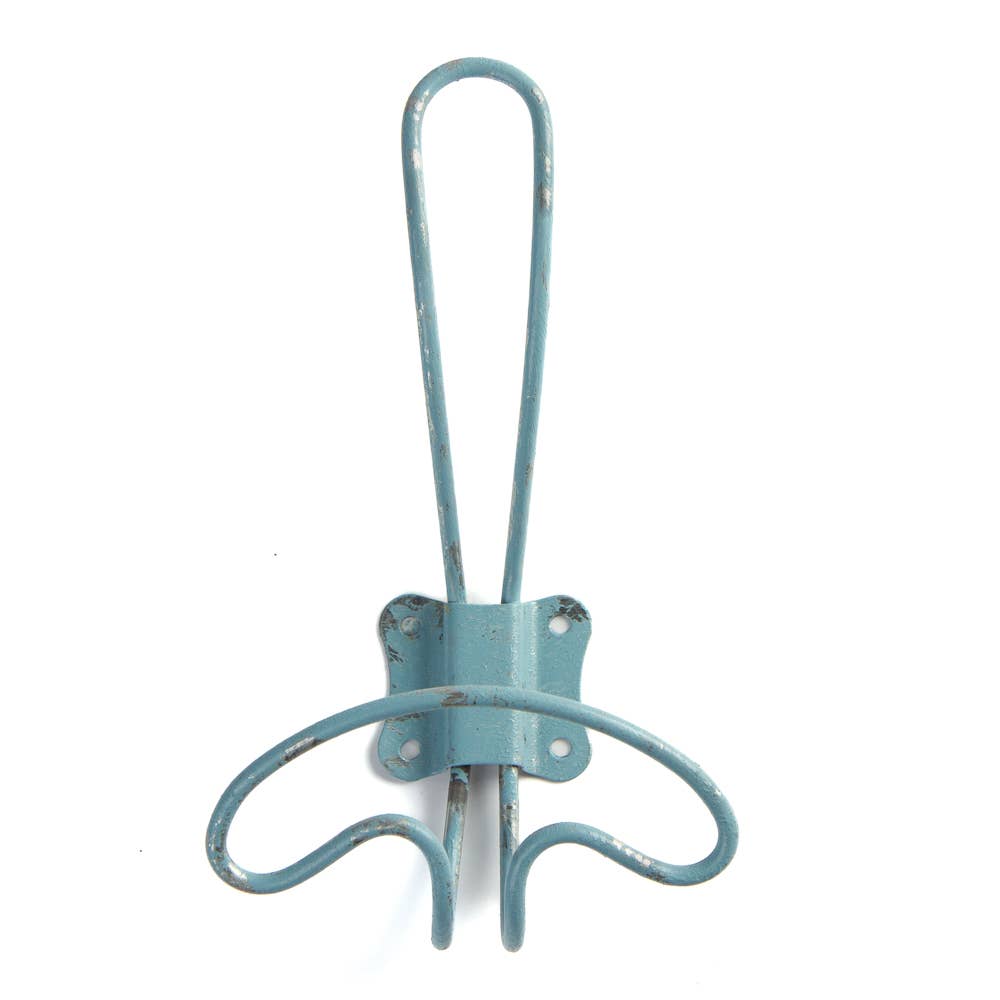 Rustic Distressed Metal Wall Hook- 9-1/4"