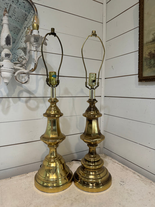 Set of Brass Lamps - not an exact match