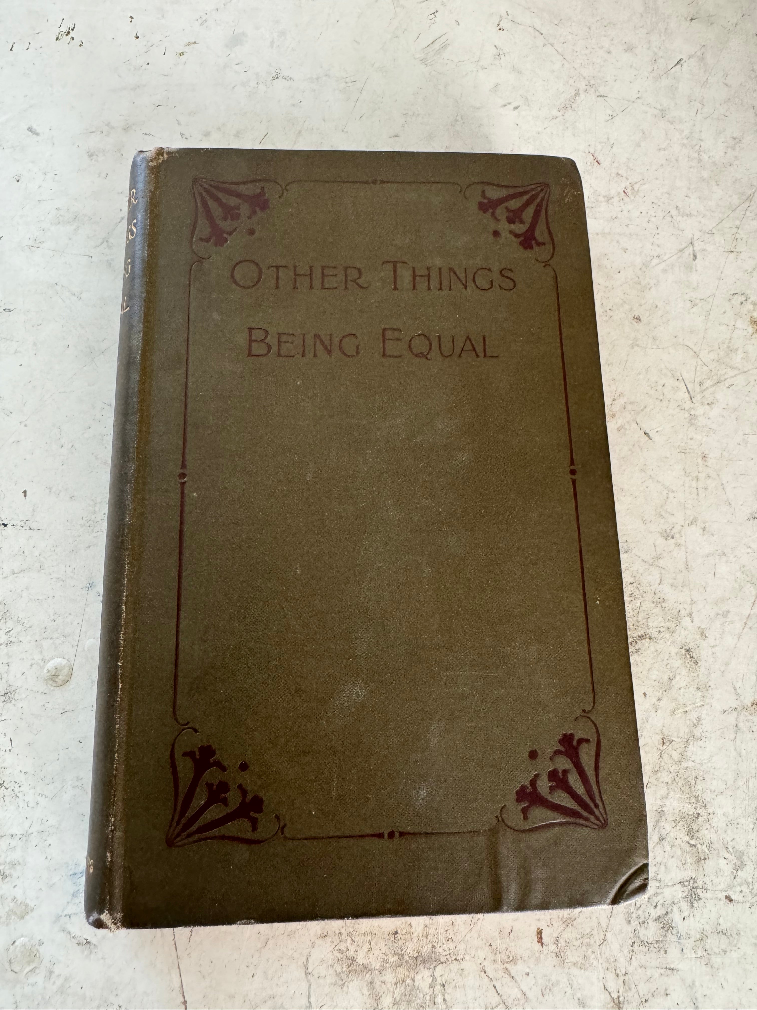 Other Things Being Equal