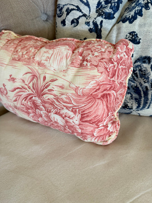 Toile Pillow