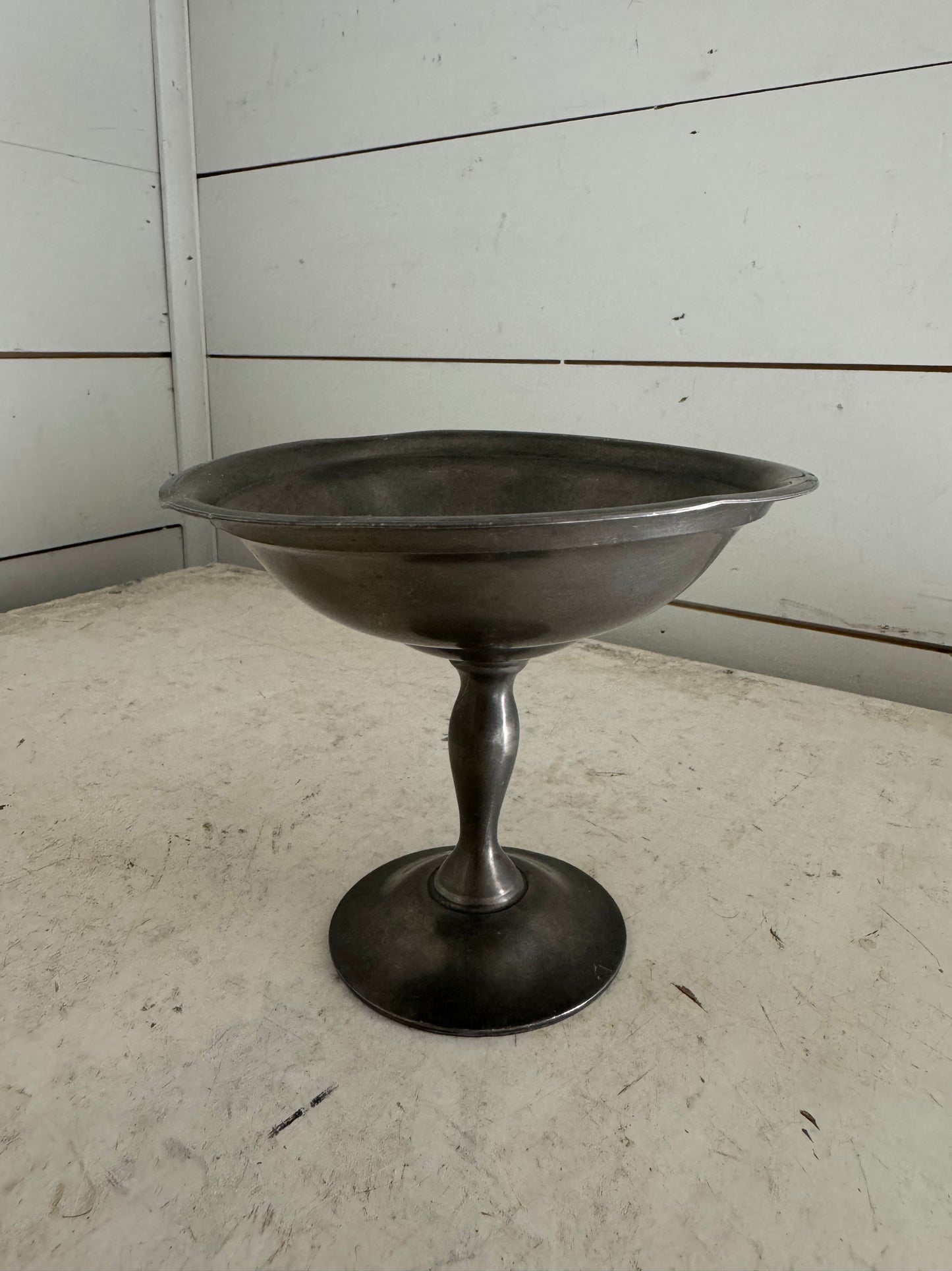 Dutch Pewter Candy Dish