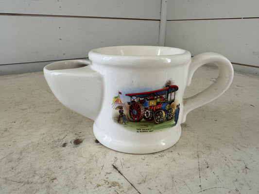 Vintage collectable shaving mug by Wade Made in England. Plane