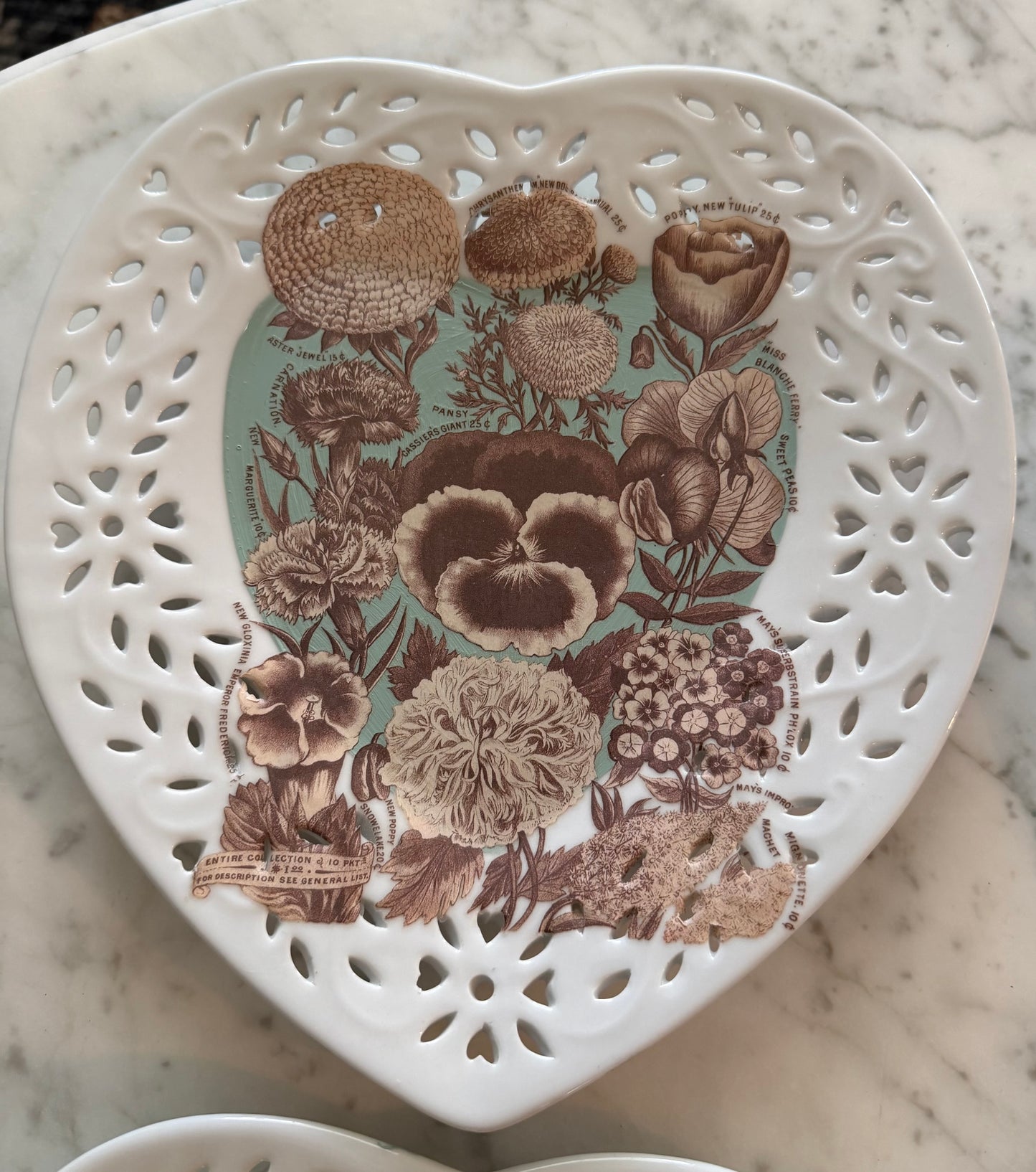Heart Plates for decor only sold individually